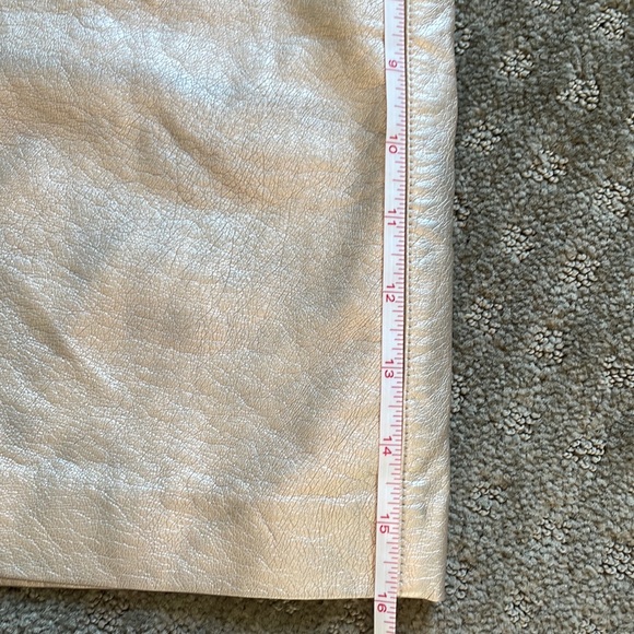 Gold Mini Skirt - Picture 8 of 10